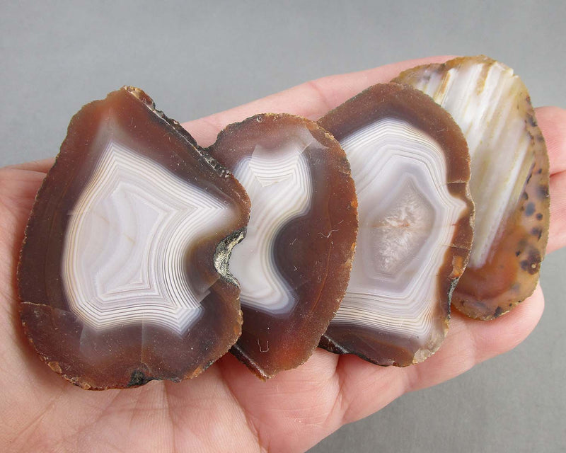 Natural Agate Slice 1pc Z007