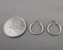 925 Sterling Silver Hoop Earrings H021-21