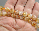 Citrine Round Beads (Various Sizes)