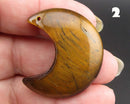 You Choose!  Gemstone Moon (Drilled)
