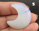 You Choose!  Gemstone Moon (Drilled)