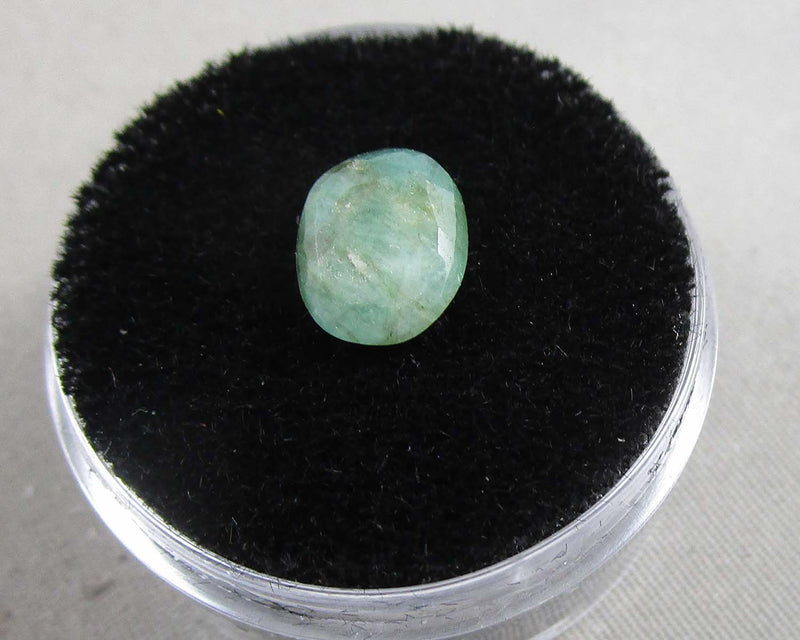 Emerald Gemstone Oval Cabochon 1pc B042-5
