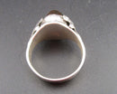 Amber Gemstone Ring 925 Sterling Silver Size 6.5 (Vintage) H143-2