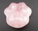 Rose Quatz Gemstone Cat Paw 1pc C798