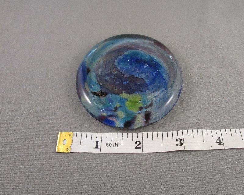 Hand Blown Glass Paperweight (Vintage) 1pc B026-6