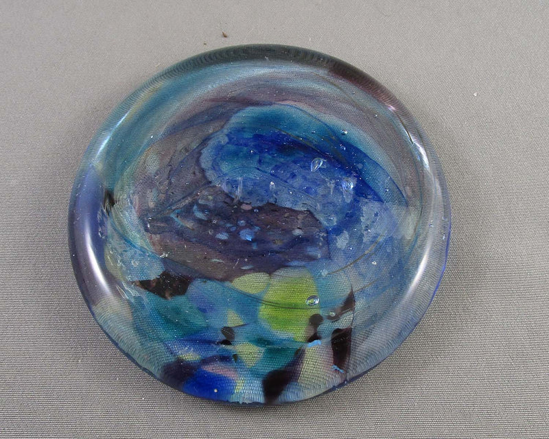 Hand Blown Glass Paperweight (Vintage) 1pc B026-6