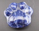Sodalite Gemstone Cat Paw 1pc C790
