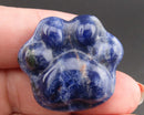 Sodalite Gemstone Cat Paw 1pc C790