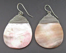 Abalone Shell Gemstone Earrings H117-16