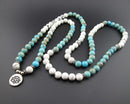 Magnesite Gemstone Necklace (Vintage) H144-3