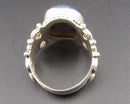 Lapis Lazuli Gemstone Ring 925 Sterling Silver Size 8 (Vintage) H144-19