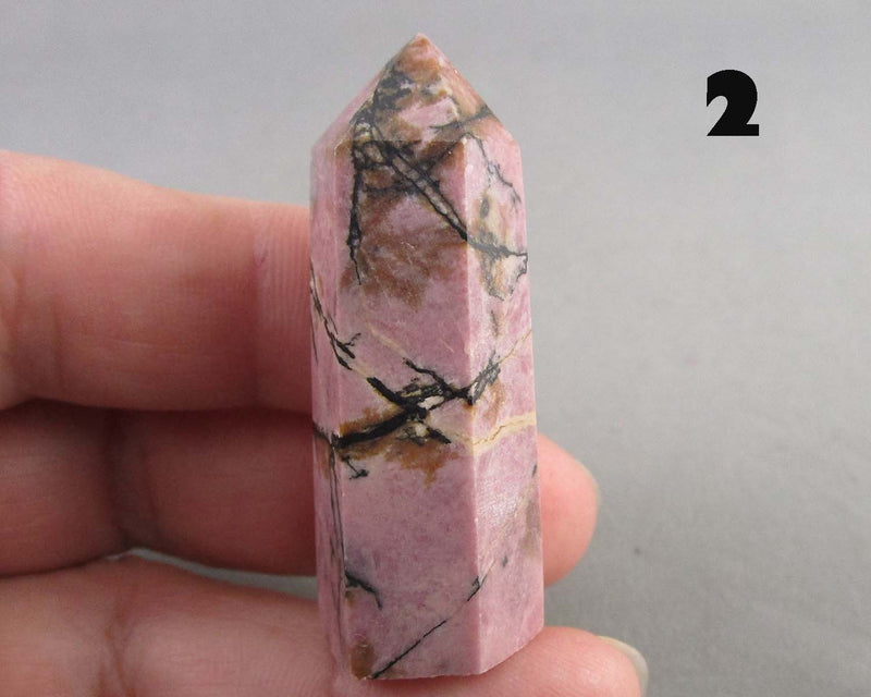 You Choose!  Rhodonite Standing Point