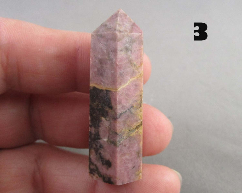 You Choose!  Rhodonite Standing Point