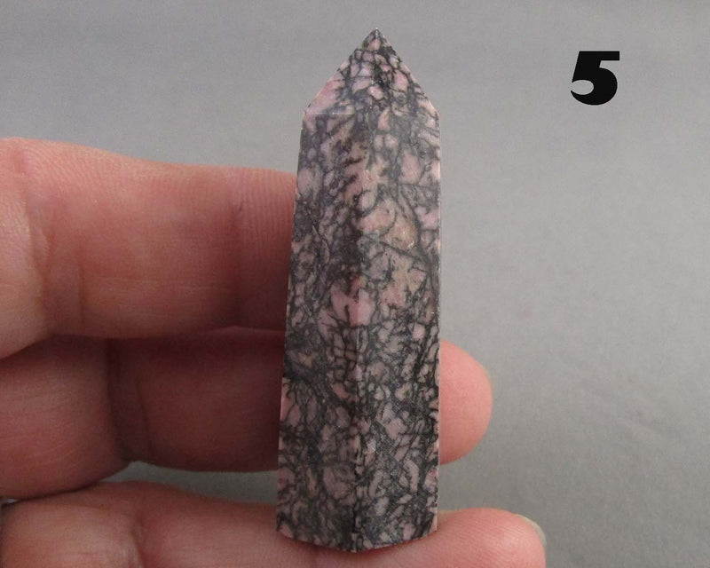 You Choose!  Rhodonite Standing Point