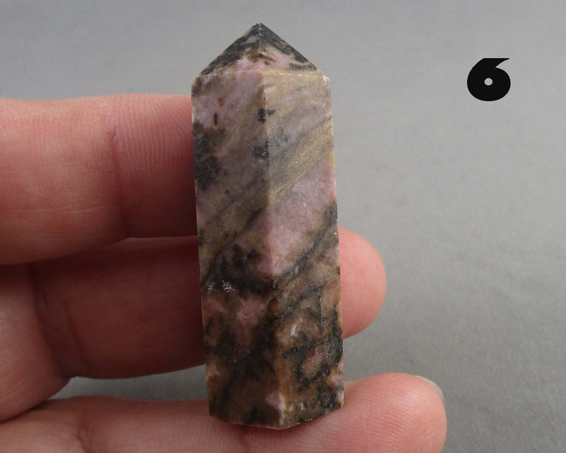 You Choose!  Rhodonite Standing Point