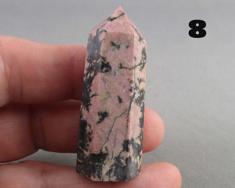 You Choose!  Rhodonite Standing Point