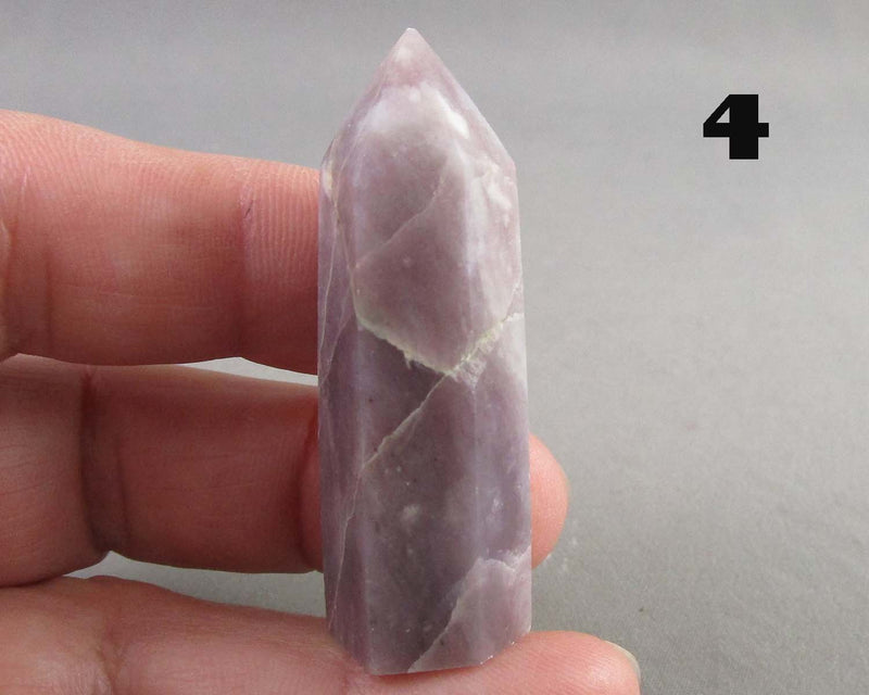 You Choose!  Pink Tourmaline in Quartz Standing Point