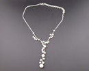 Natural Pearl Gemstone Necklace (Vintage) H025-22