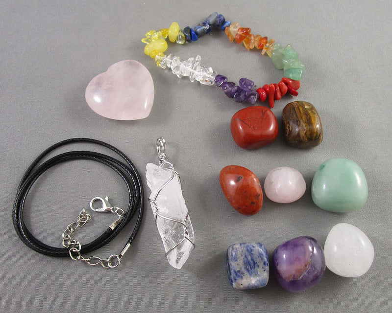 Chakra Crystal Boxed Gift Set H084