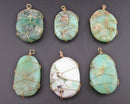 You Choose!  Chrysoprase Gemstone Pendant