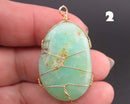 You Choose!  Chrysoprase Gemstone Pendant