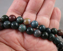 Indian Bloodstone Beads Round (Various Sizes)