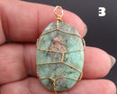 You Choose!  Chrysoprase Gemstone Pendant