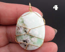 You Choose!  Chrysoprase Gemstone Pendant