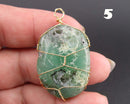 You Choose!  Chrysoprase Gemstone Pendant