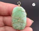 You Choose!  Chrysoprase Gemstone Pendant