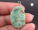 You Choose!  Chrysoprase Gemstone Pendant