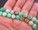 Chrysoprase Gemstone Round Beads (Various Sizes)