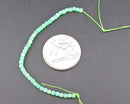 Chrysoprase Beads Cube 2mm C150