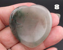You Choose!  Gemstone Heart Worry Stones 40mm