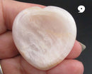 You Choose!  Gemstone Heart Worry Stones 40mm