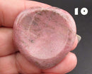 You Choose!  Gemstone Heart Worry Stones 40mm