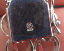 Solid 925 Sterling Silver Charm Bracelet (Vintage) H001-1