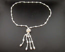 Natural Pearl Gemstone Necklace Vintage H001-5