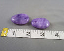 Lepidolite Pendant Bead 35x25mm 1pc C654