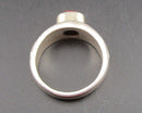 Ruby Gemstone Ring 925 Sterling Silver Size 7 (Vintage) H001-18
