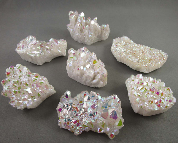 You Choose!  Angel Aura Quartz Crystal Cluster