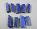 Lapis Lazuli Side Drilled Beads 4pc C615