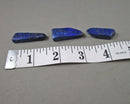 Lapis Lazuli Side Drilled Beads 4pc C615