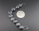 Larvikite Gemstone Beads Hexagon 10mm C143