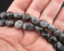 Larvikite Gemstone Nugget Beads 10mm C136