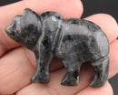 Larvikite Gemstone Bear 1pc Z075