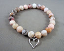 Pink Opal Bracelet (Vintage) H088-3