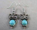 Owl Earrings (Vintage) H088-20