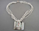 Abalone Shell Pendant Necklace H088-21