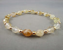 Citrine Gemstone Bracelet Z090
